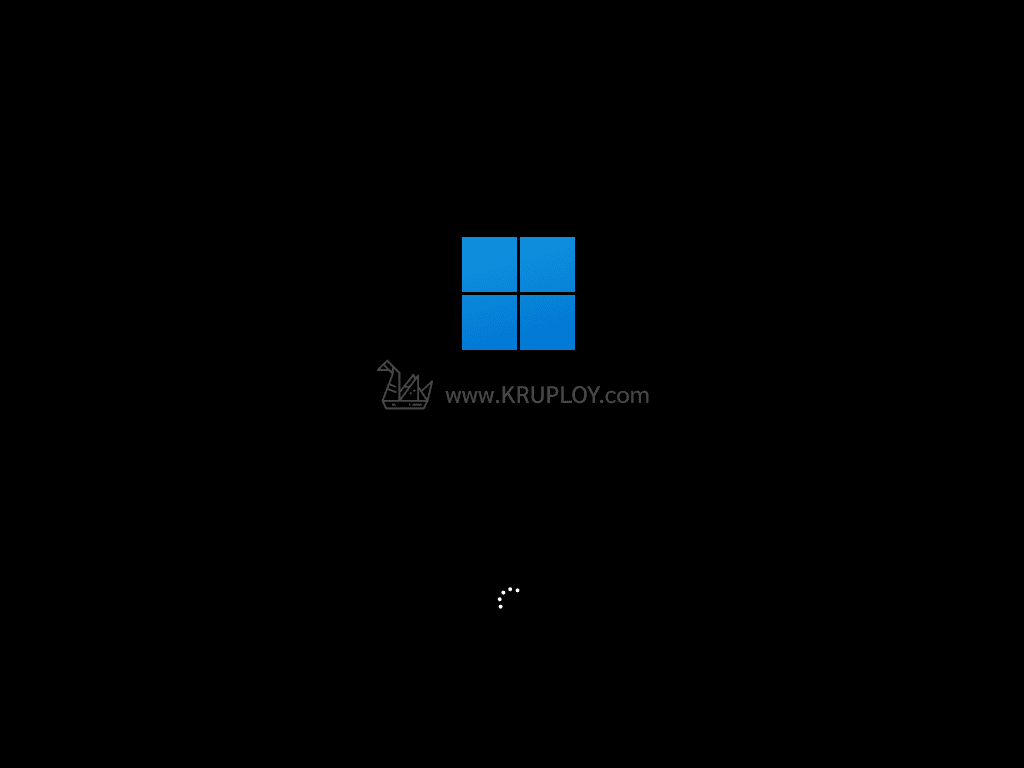 เข้าสู่การลง Windows 11