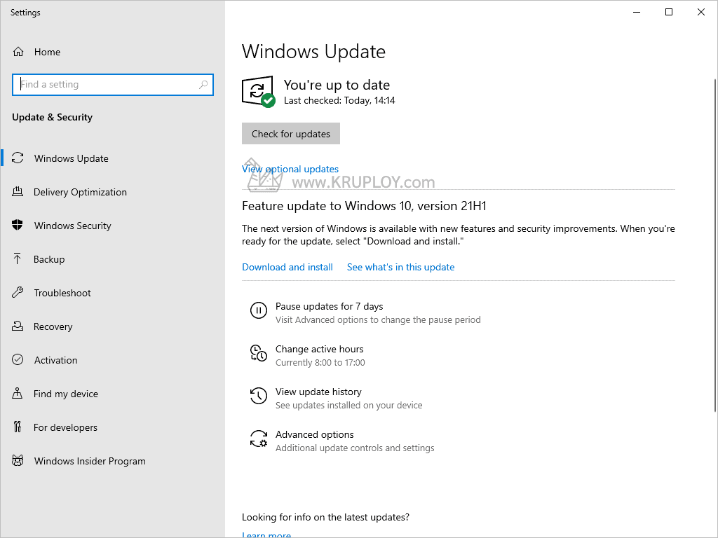 ปิดอัพเดท Windows 10 Update