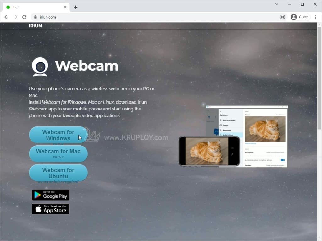 Download Download Iriun Webcam