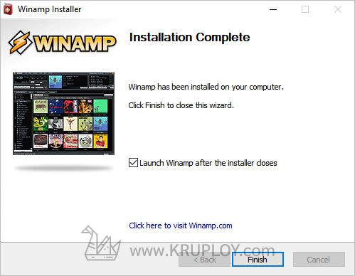 วิธี Download Winamp พร้อมการติดตั้ง - Kruploy