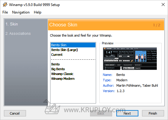 วิธี Download Winamp พร้อมการติดตั้ง - Kruploy