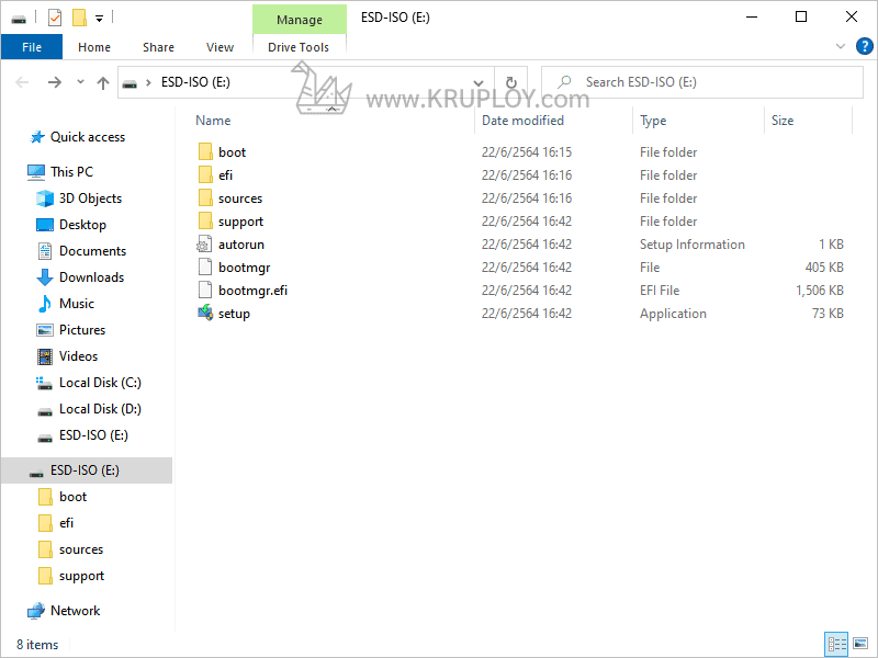 วิธีทําแฟลชไดร์ฟ USB boot เพื่อลง Windows 10 เสร็จสมบูรณ์