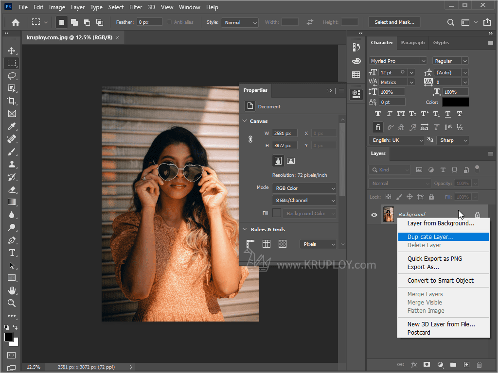 Duplicate Layer