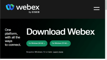 Download Webex ฟรี พร้อมวิธีติดตั้ง